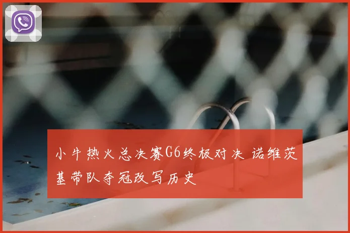 小牛热火总决赛G6终极对决 诺维茨基带队夺冠改写历史